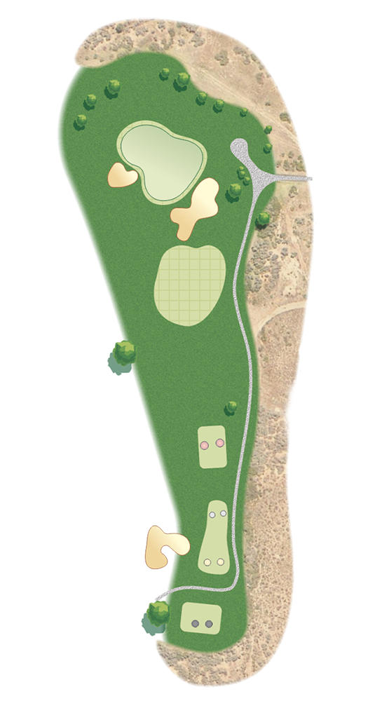 Battlement Mesa Golf Club - Hole 16