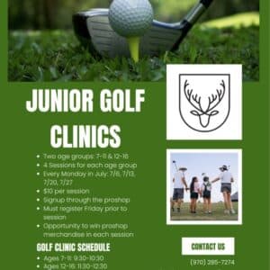 Jr Golf Clinic Flier