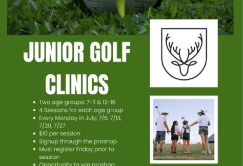 Jr Golf Clinic Flier