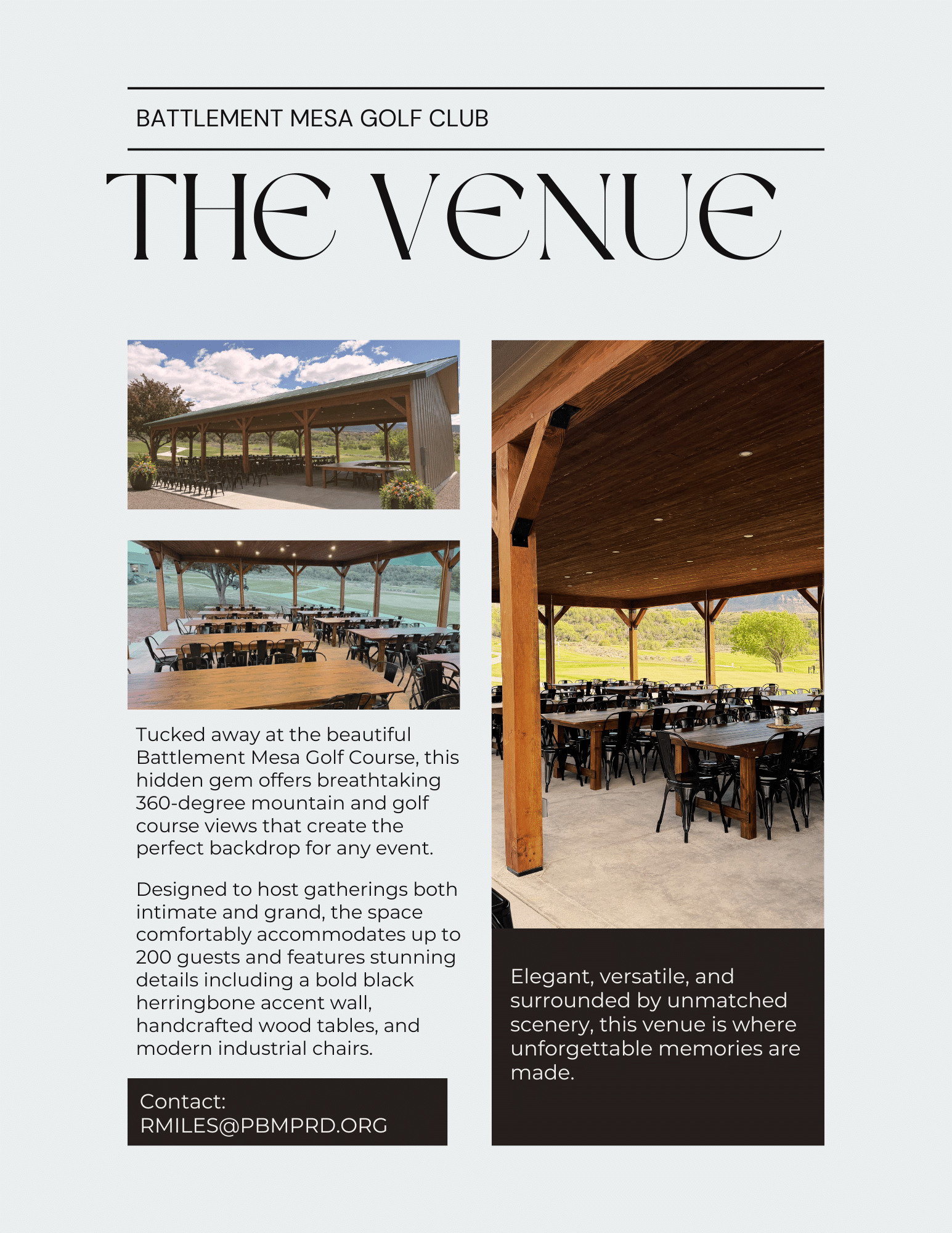 Venue info