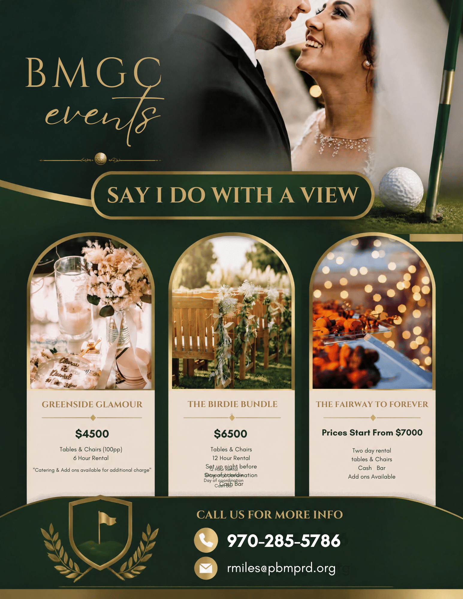 Rentals and services flyer